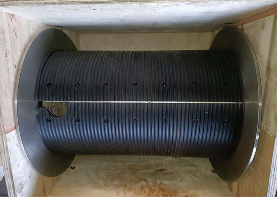 Customized Lebus/Spiral Rope Grooved Drum For Rig Drawworks