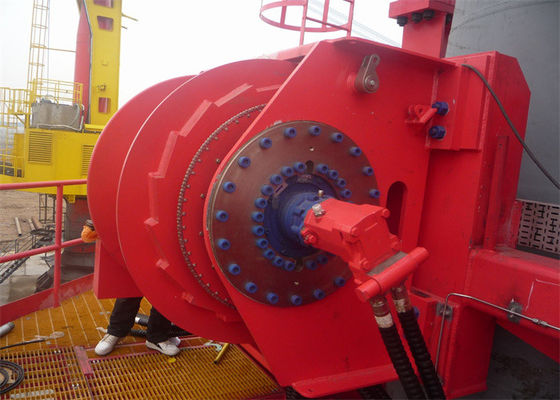 Single Grooved Drum Electric Marine Winch Slipway Winch Customized